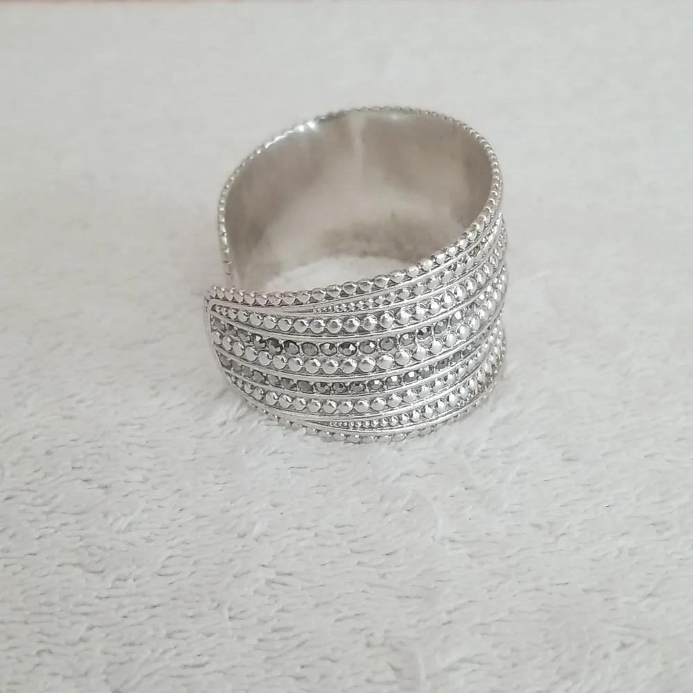 New Lucky Brand Pave Cuff Bracelet